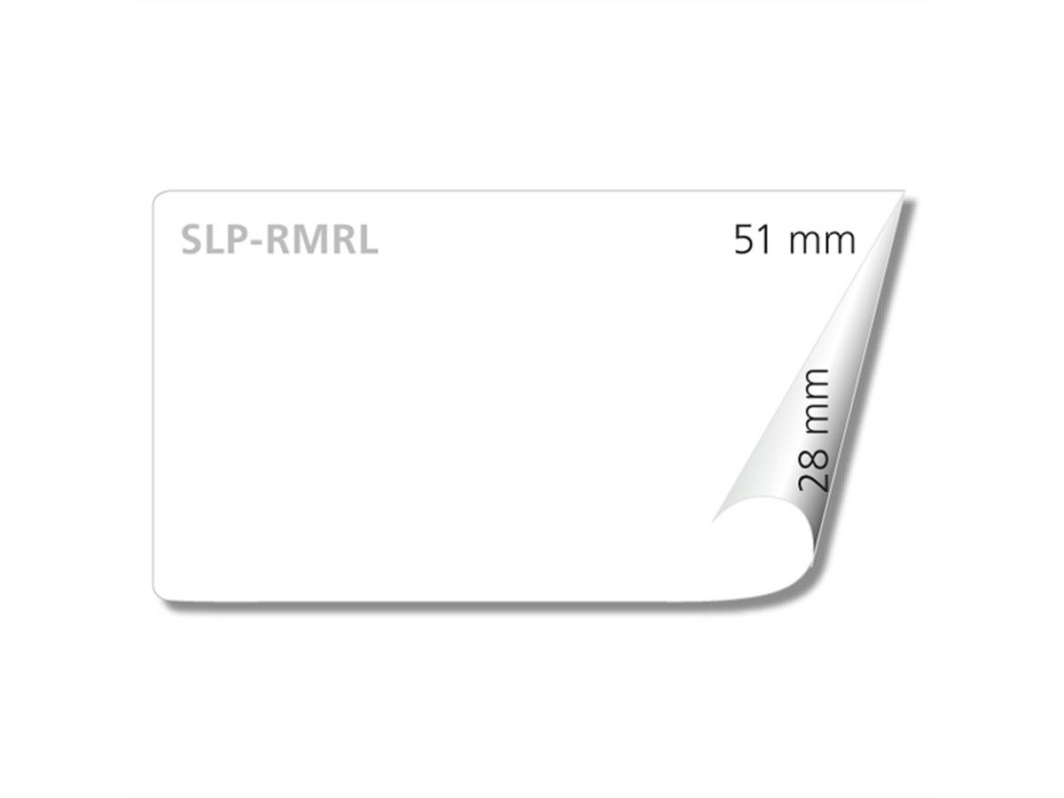 SEIKO SLP-RMRL Étiquettes Multi-usage Repositionnables, 28 x 51mm