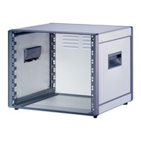 SCHROFF Comptec 19" Desktop Case, non blindé, capot alu, 12 U, 84 HP, 600 mm