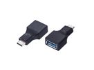 VALUE Adaptateur USB 3.2 Gen 1, USB type C - A, M/F, OTG, noir