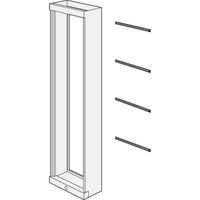 SCHROFF Etsirack Rail de support de câbles