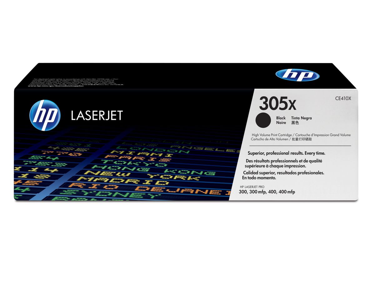 HP 305X toner LaserJet noir grande capacité authentique