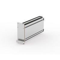 SCHROFF, kit d'unités enfichables PRO, blindé, capot lisse, 1 connecteur, 3 U, 10 HP, 227 mm