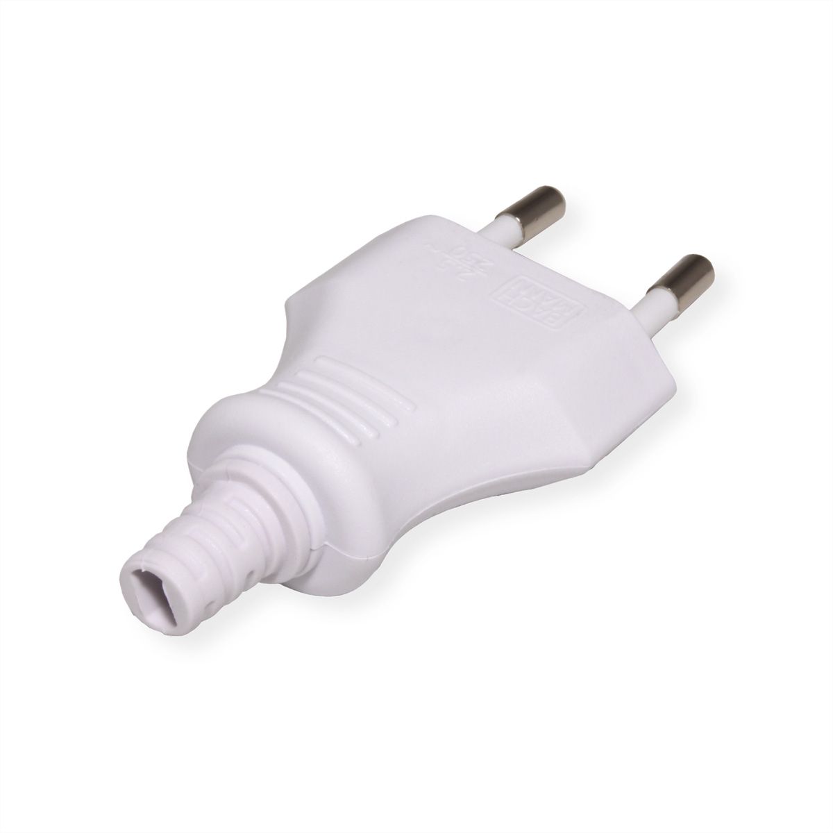 BACHMANN Connecteur plat Euro 2,5A/250VAC, blanc