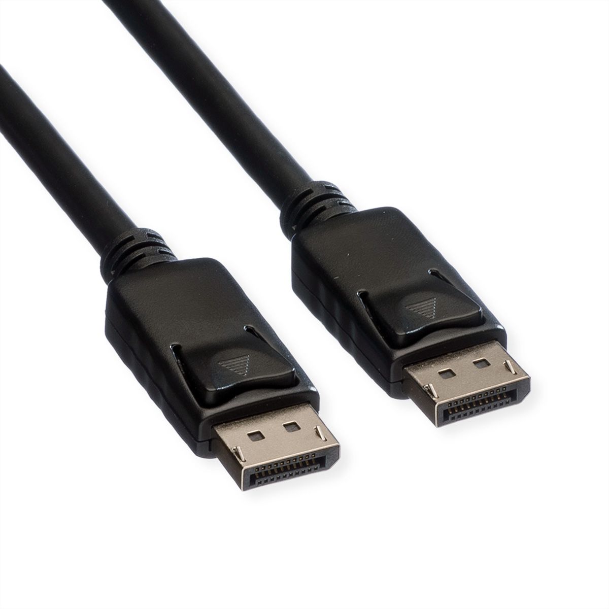 ROLINE Câble DisplayPort v1.2, TPE, DP M - DP M, noir, 1 m