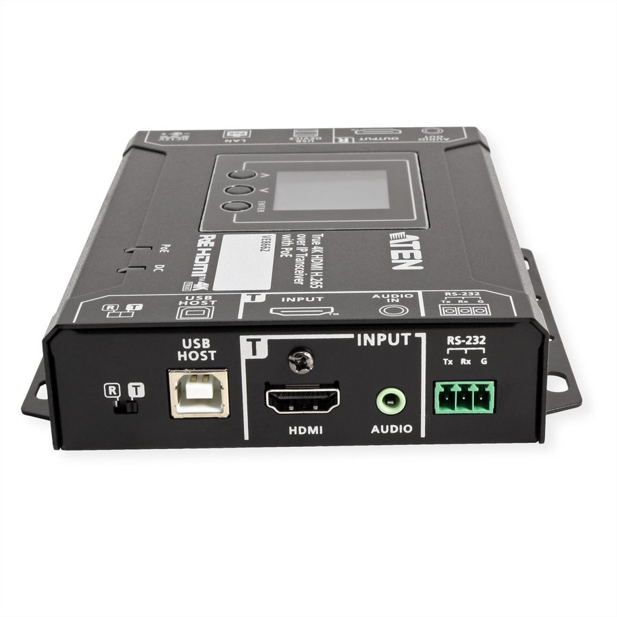 ATEN VE8662 Émetteur-récepteur HDMI H.265 sur IP véritable 4K avec PoE