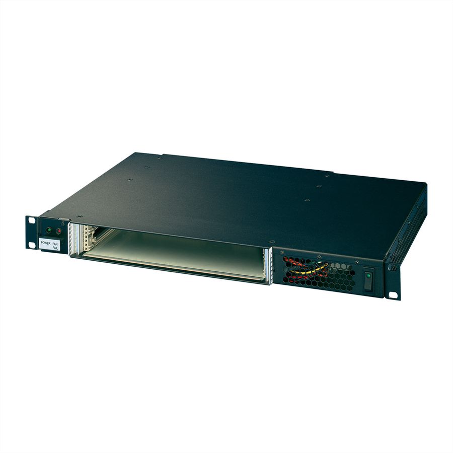 Système VME64x SCHROFF, 1 U, 2 slots, ATX PSU