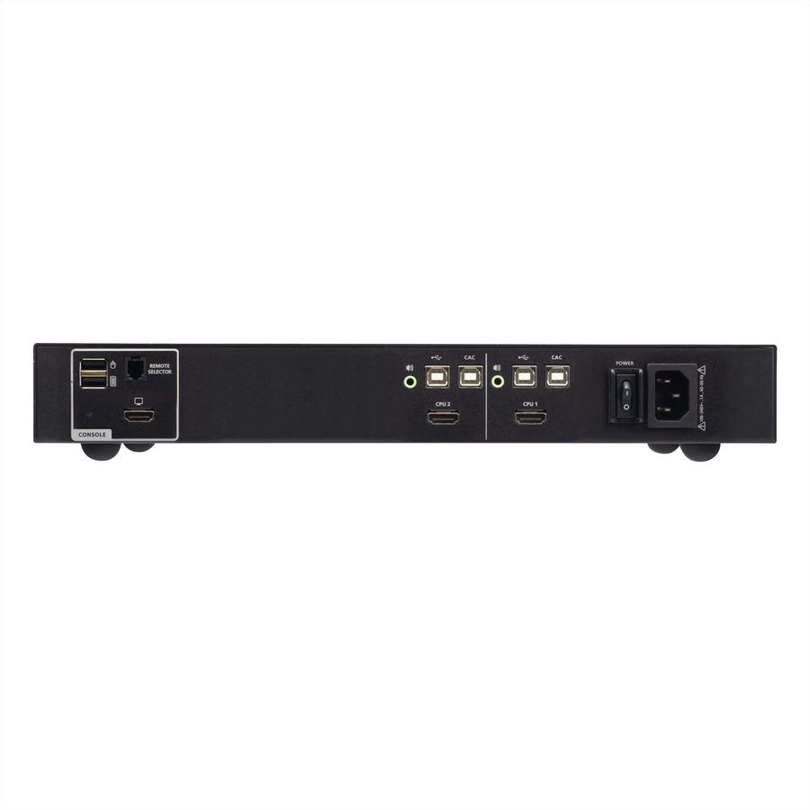 ATEN CS1182H4C Commutateur KVM sécurisé HDMI 2 ports USB avec CAC