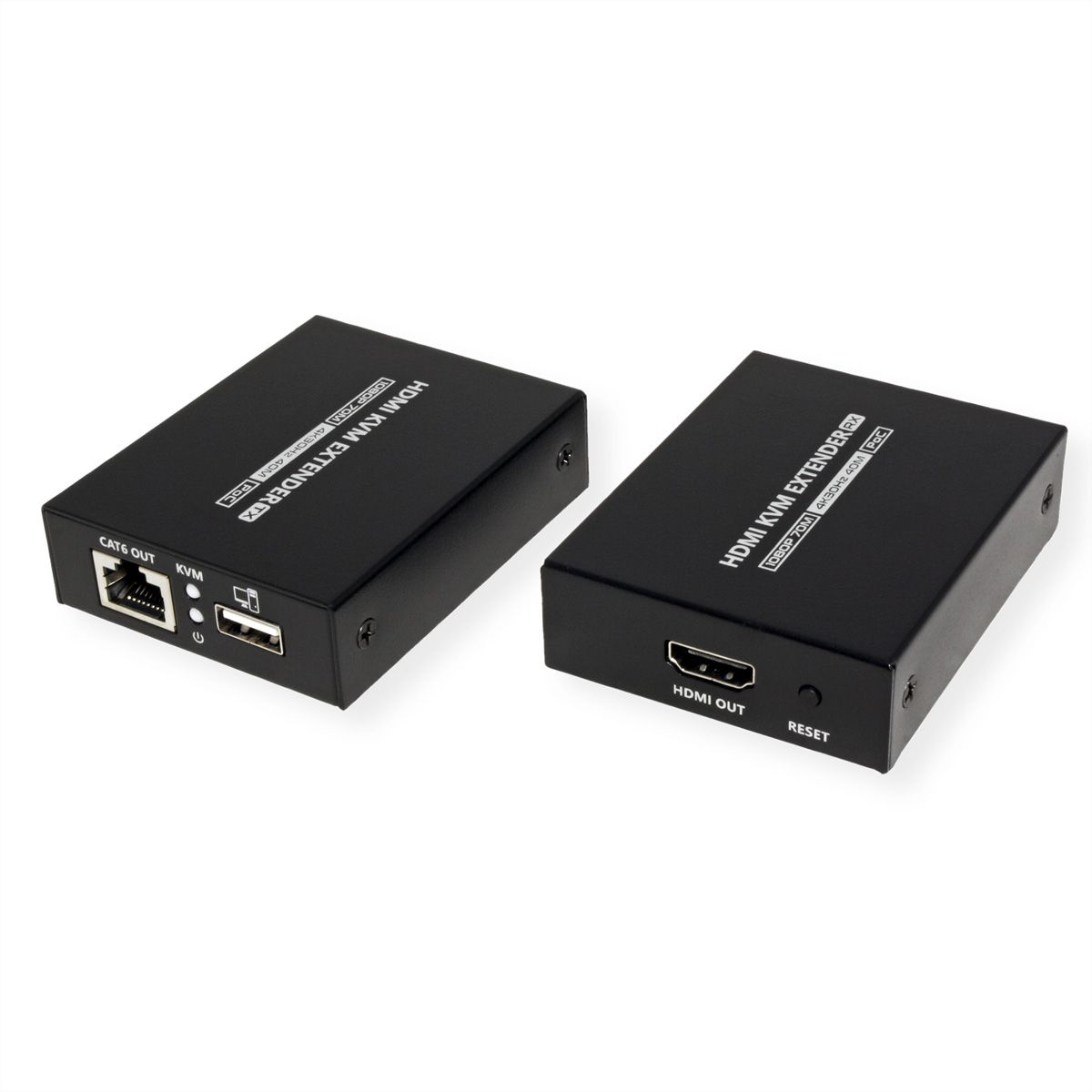 VALUE Prolongateur KVM via Cat.6/6A, HDMI4K30, max. 40m