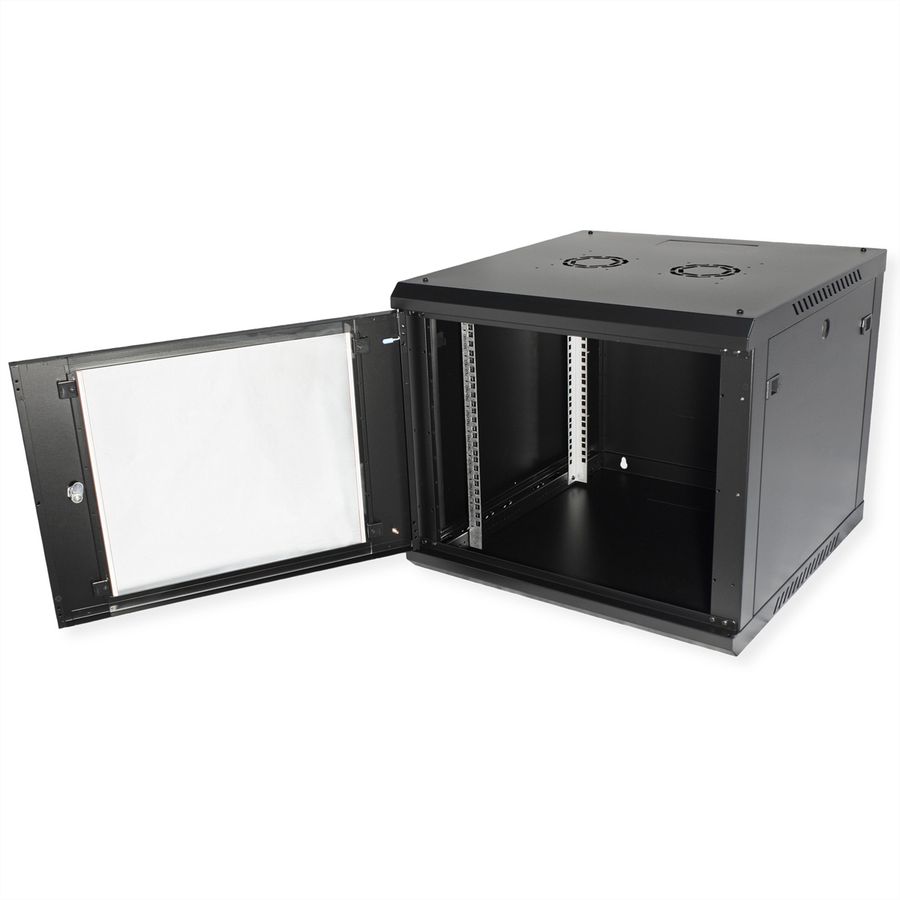 ROLINE 19" Boîtier mural Basic Plus 9U, 600x600 LxP noir