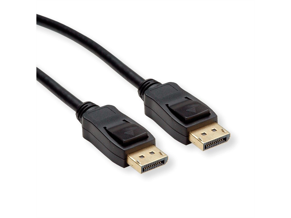 VALUE Câble DisplayPort v1.4, DP M - DP M, noir, 1,5 m
