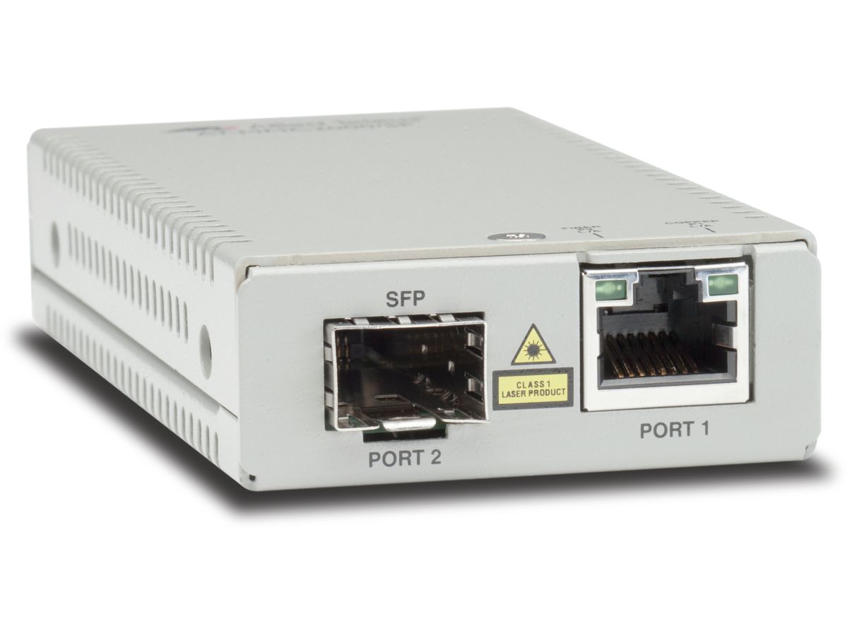 Allied Telesis AT-MMC2000/SP-960 convertisseur de support réseau 1000 Mbit/s 850 nm Multimode Argent