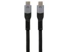 EXSYS EX-K1598-1.0 Câble USB 4.0 Connecteur USB-C, 5 A, 40Gbit/s, 240W , noir, 1 m
