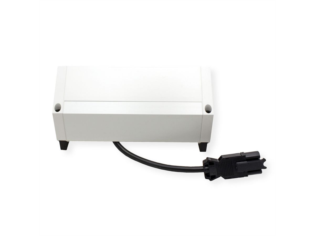 BACHMANN DESK2 2xUTE 1xUSB A/C 22W 0,2m GST18 RAL9010