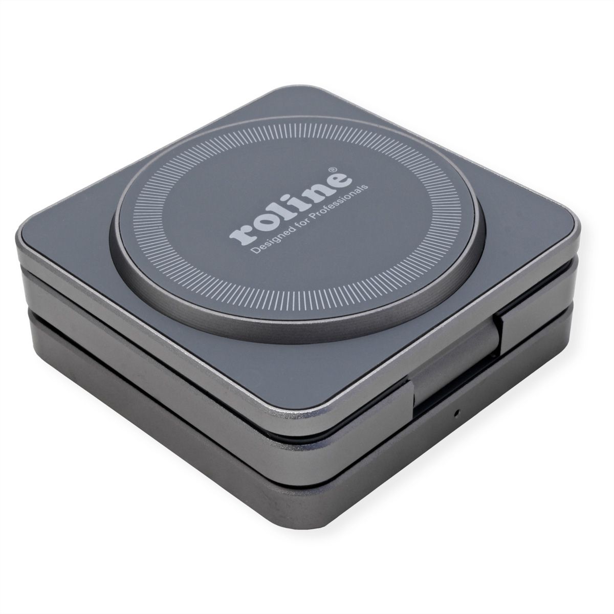 ROLINE Station de charge à induction 3-en-1, pliable, pour appareils SAMSUNG