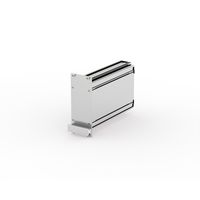 SCHROFF Unité enfichable PRO, capot lisse, 1 connecteur, 3 U, 10 HP, 167 mm