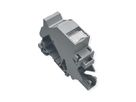 ROLINE Adaptateur de rail DIN pour module Keystone, avec Keyston Cat.6A, blindé, 45°