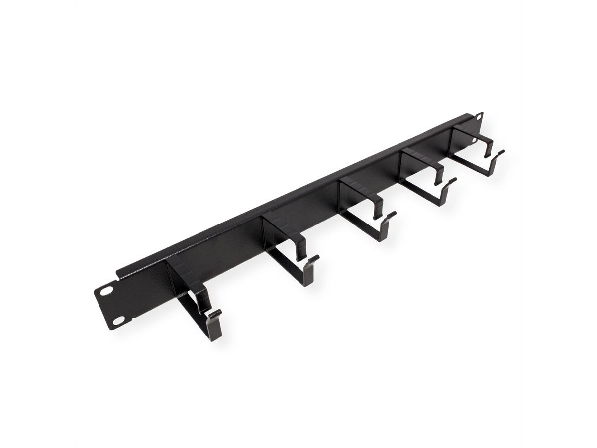 ROLINE 19" Passe-câbles 1U, 40x60mm noir