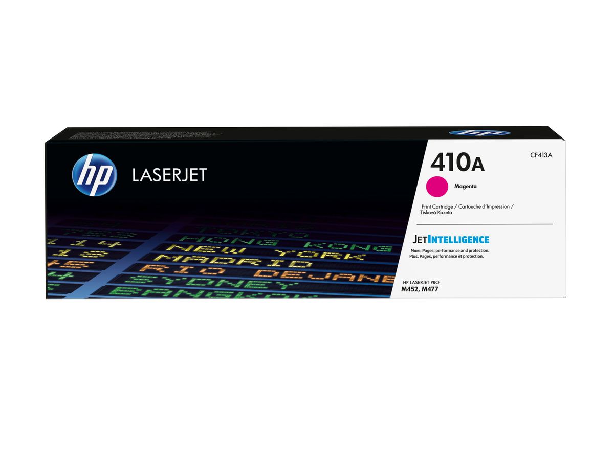 HP 410A toner LaserJet magenta authentique