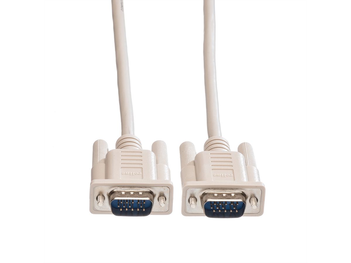 ROLINE Câble pour écran HD15 M - HD15 M B-B, 3 m