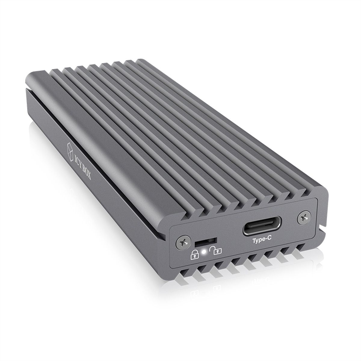 RaidSonic IB-1817M-C31 Boîtier USB C pour M.2 NVMe SSD