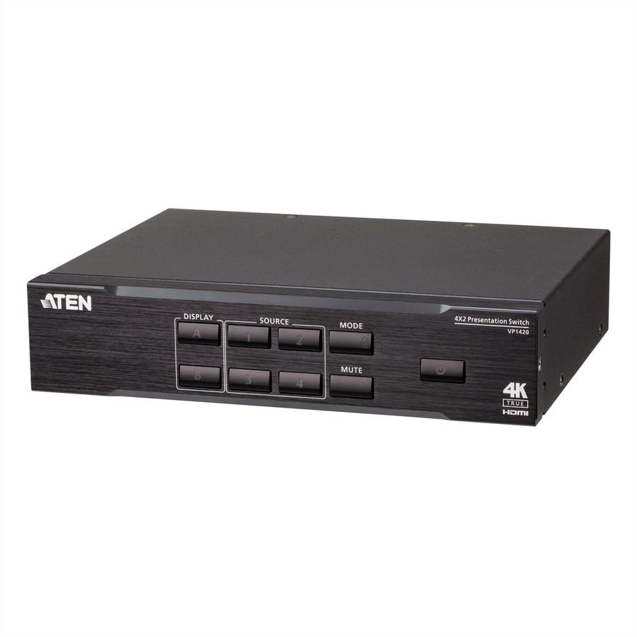 ATEN VP1420 Commutateur matriciel de présentation True 4K 4 x 2