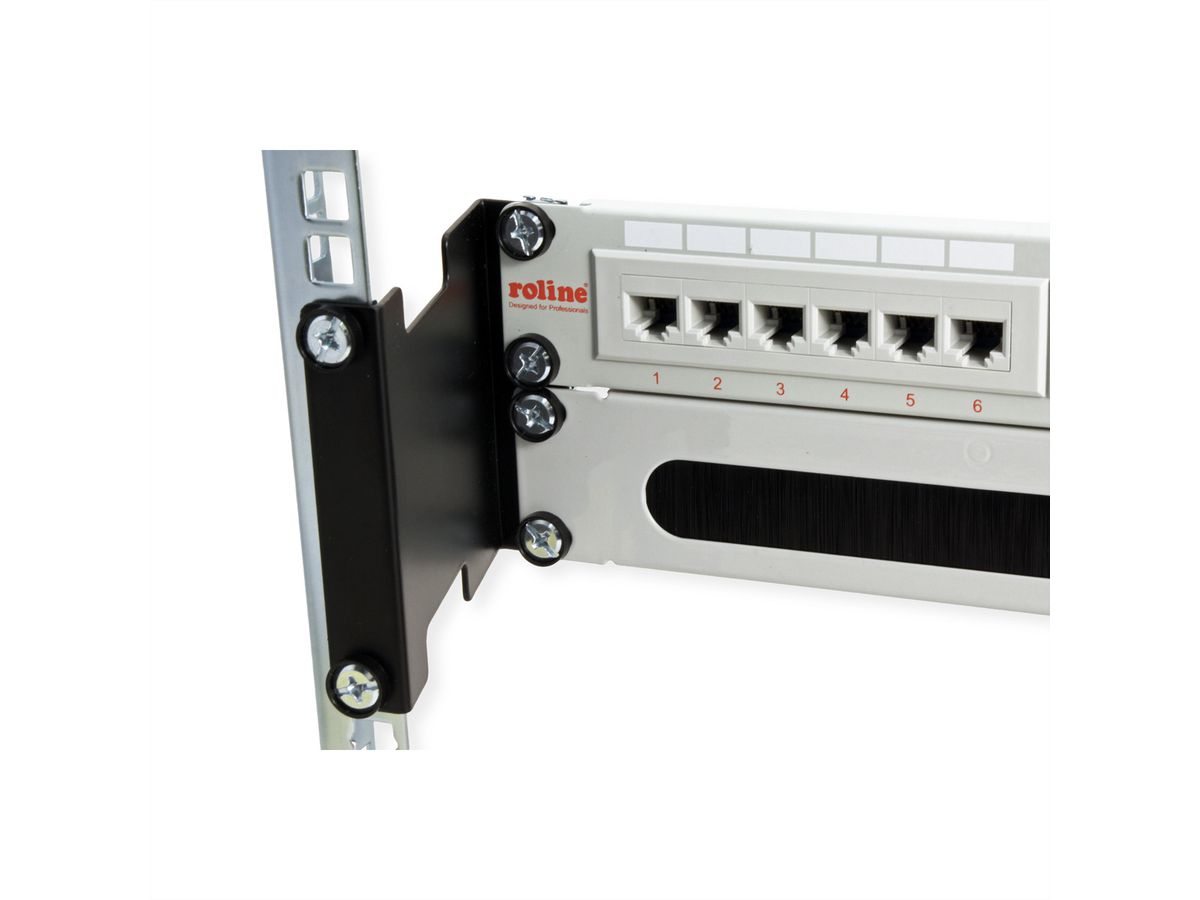 VALUE Extension de profondeur pour armoire 19 pouces, métal, 101,5mm, 2U