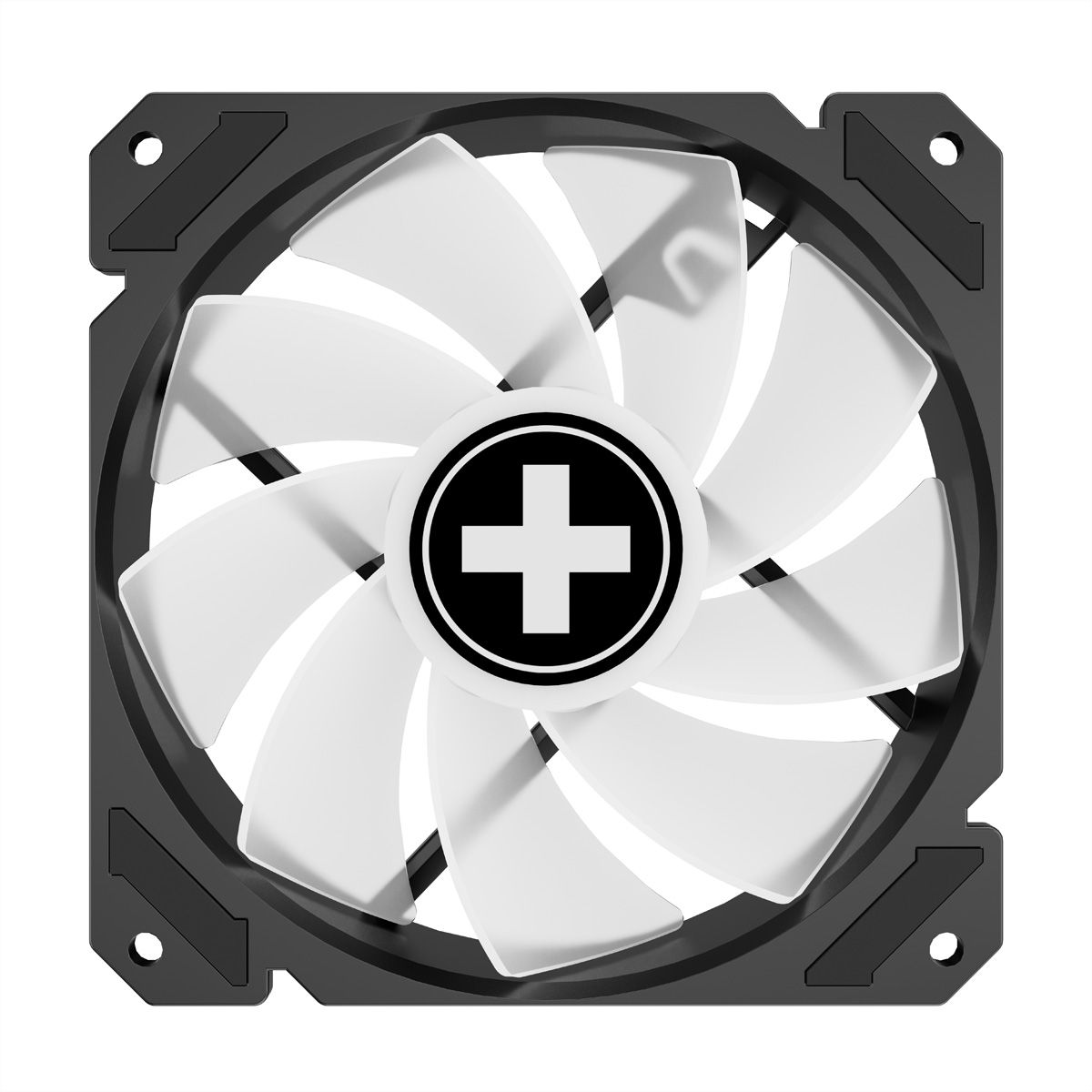 XILENCE Performance A+ REVERSE XF065, Ventilateur LED ARGB 120 mm noir