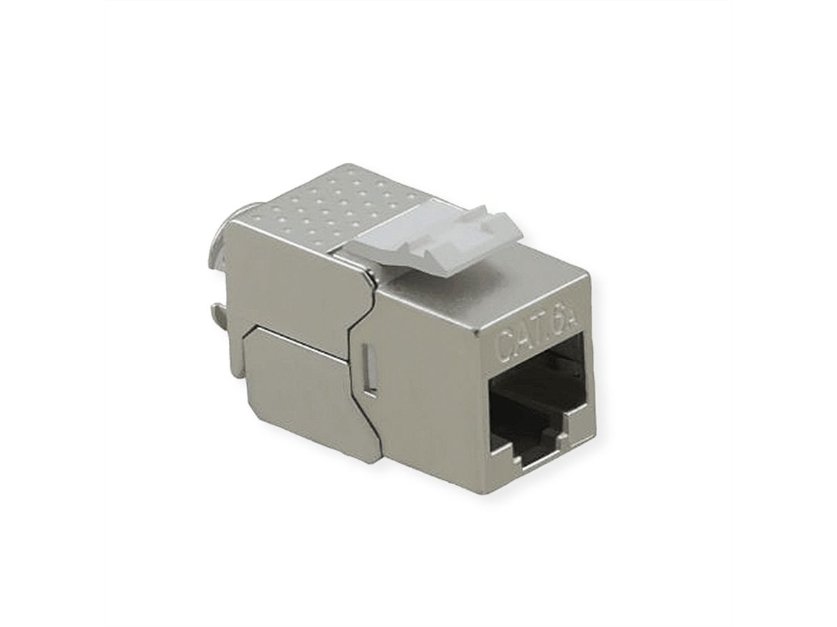 VALUE Keystone Cat.6A (Classe EA), blindé, sans outil, SuperSLIM