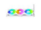 Thermaltake TH360 V3 Ultra ARGB Sync AIO Refroidisseur liquide pour processeur, blanc