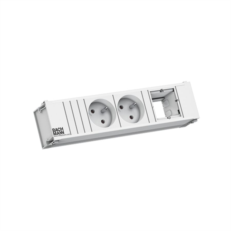 BACHMANN CONI 2xUTE 1xCM 0,2m GST18 RAL9010