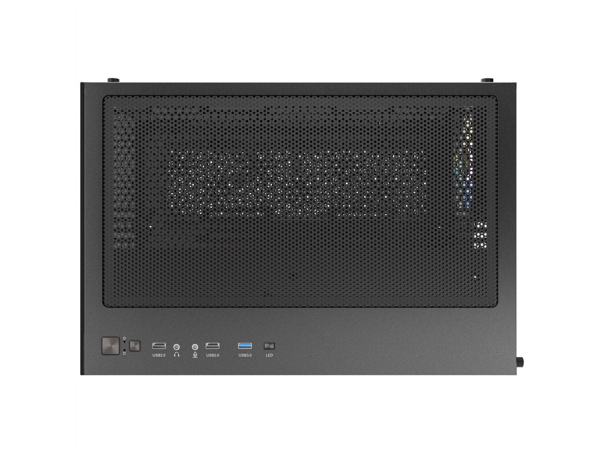 ANTEC CX600M ARGB B Boîtier PC Micro-ATX Gaming PC, noir