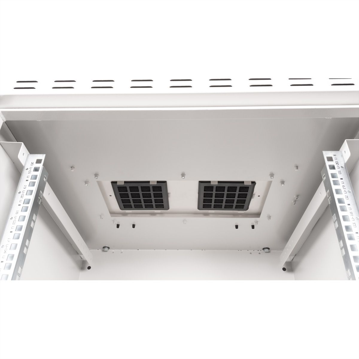 ROLINE 19" Boîtier mural Pro 20U, 600x600 LxP IP55 outdoor gris