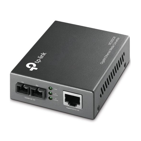 TP-Link MC200CM convertisseur de support réseau 1000 Mbit/s 850 nm Multimode Noir