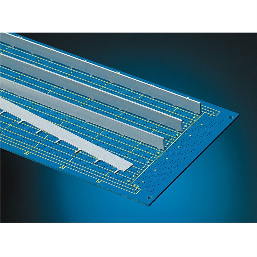 Barre conductrice pour circuits imprimés SCHROFF pour la distribution d'énergie, 3 HP L338.3mm