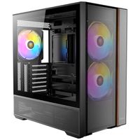 ANTEC FLUX Rear ATX/Micro-ATX/ITX Boîtier PC Midi Tower, noir