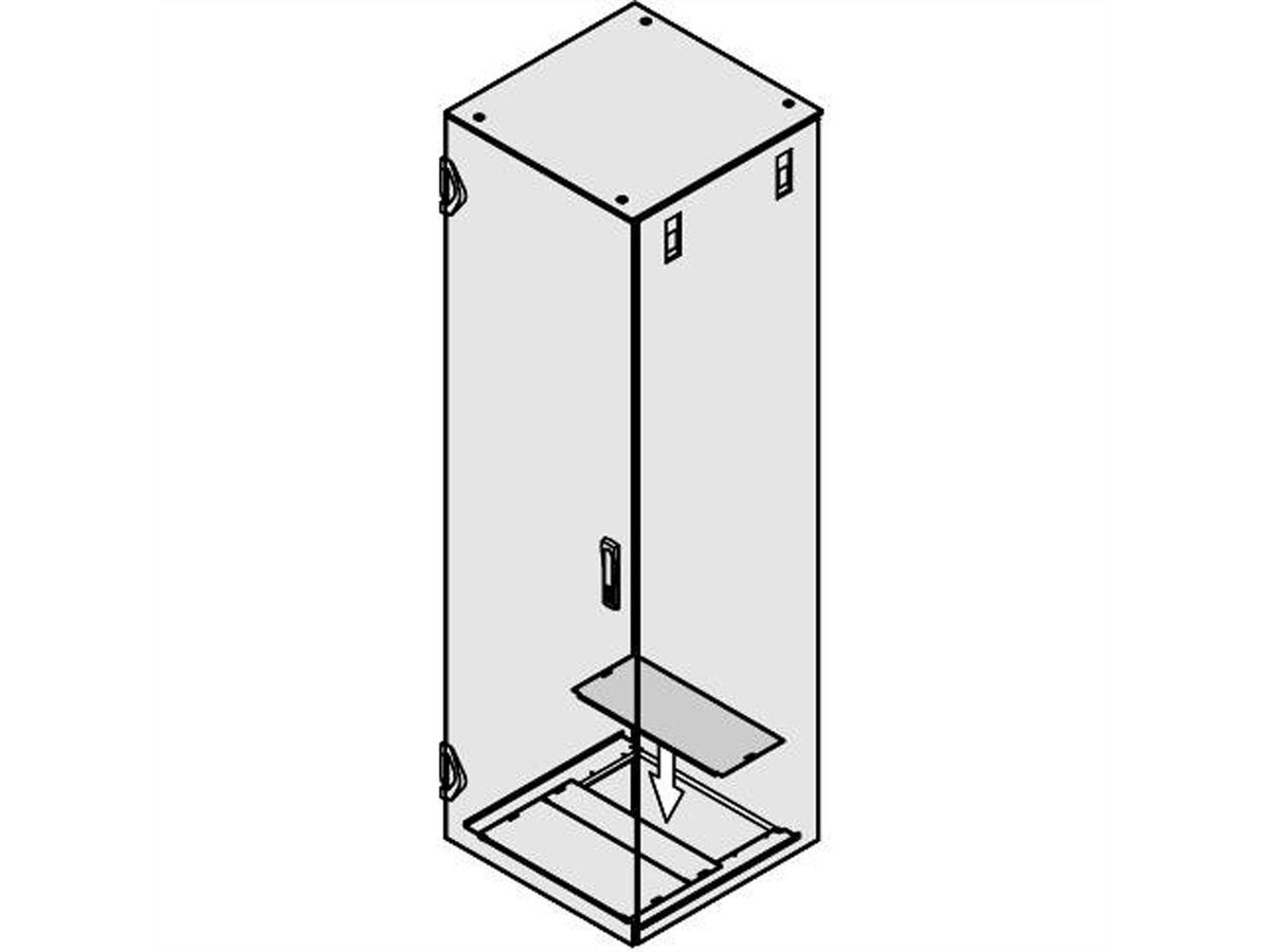 SCHROFF Varistar Plaque de recouvrement pour plaque de base, 800W
