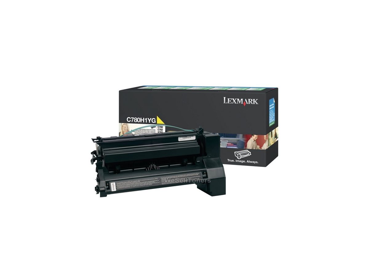 Lexmark C780H1YG Cartouche de toner Original Jaune 1 pièce(s)