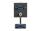 BACHMANN Module Custom 1x VGA, 1x Audio 3.5 mm, câble, 20 cm