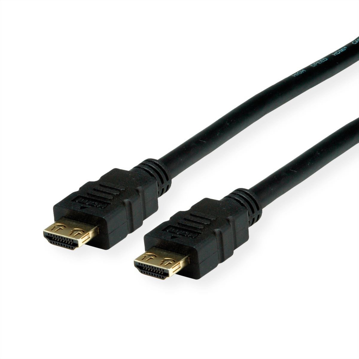 VALUE Câble HDMI Ultra HD avec Ethernet, 4K, M/M, noir, 7,5 m
