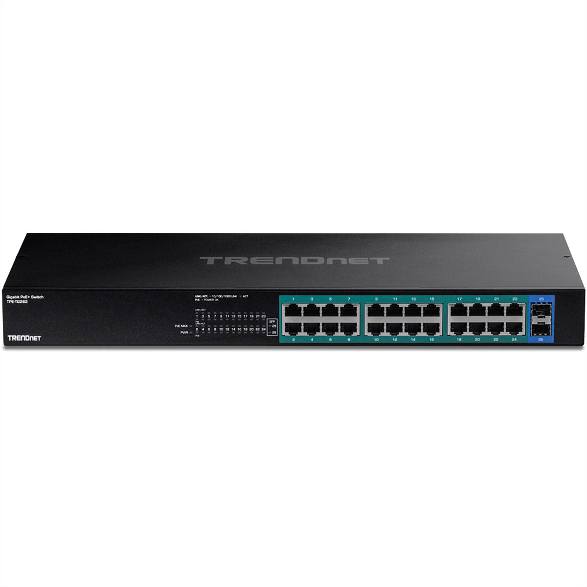 TRENDNET TPE-TG262 Switch PoE+ Gigabit à 26 ports