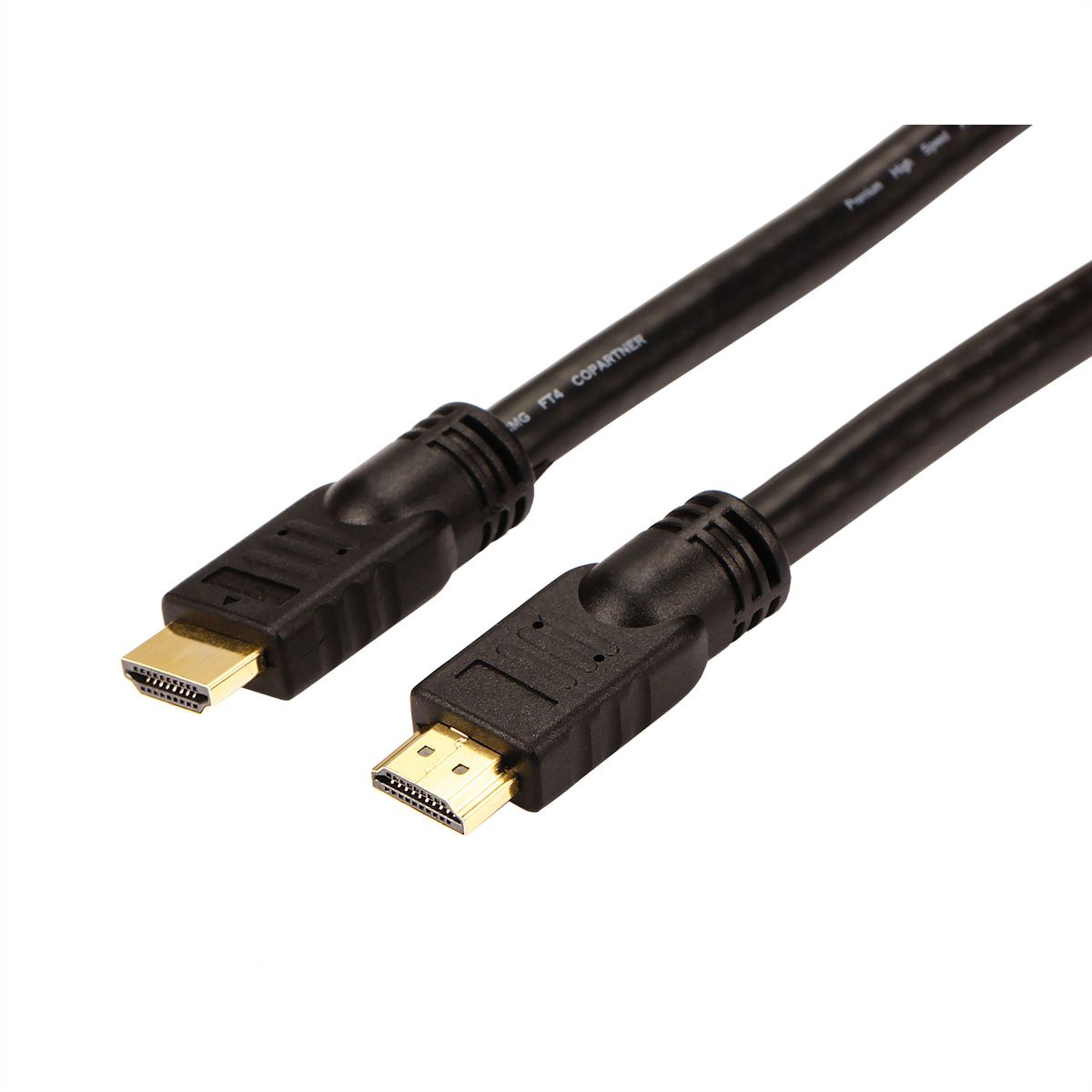 ROLINE Câble UHD HDMI 4K avec répéteur, 10 m