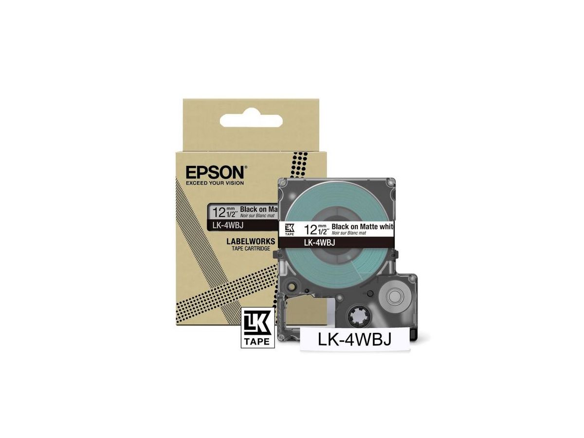 Epson LK-4WBJ Noir, Blanc