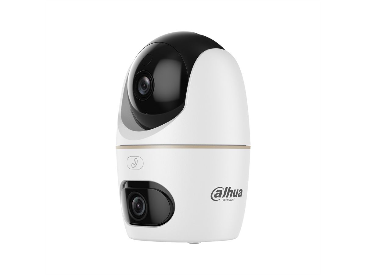 DAHUA DH-IPC-H5DP-5F-0360B-EUR, Caméra WiFi PT 5+5MP 3,6 mm IR LED