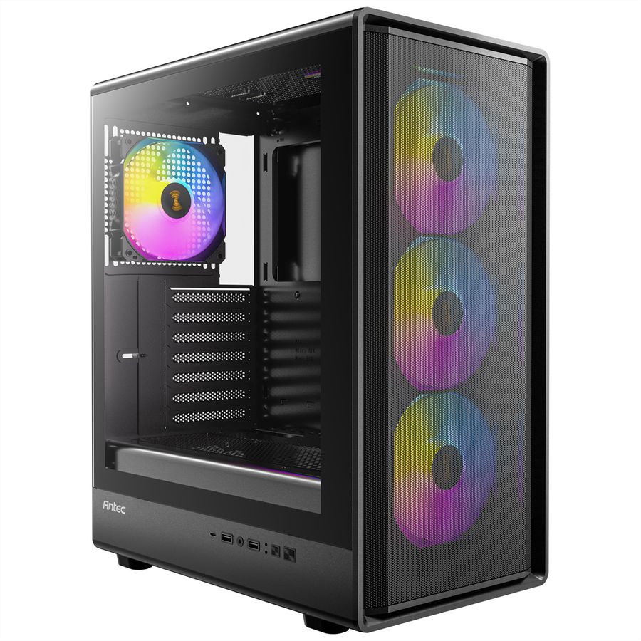 ANTEC Performance P6 Neo ARGB Boîtier PC ATX Midi Tower, noir