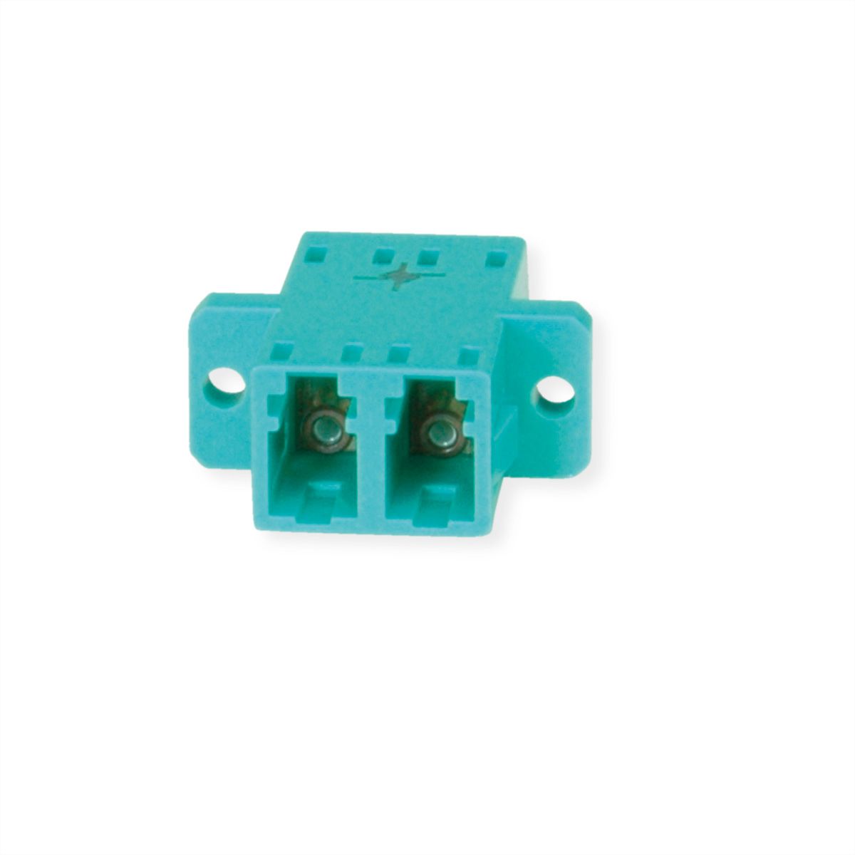 TELEGÄRTNER Coupleur LD Duplex, Multimode, Manchon en céramique, boîtier en plastique, turquoise, Z77