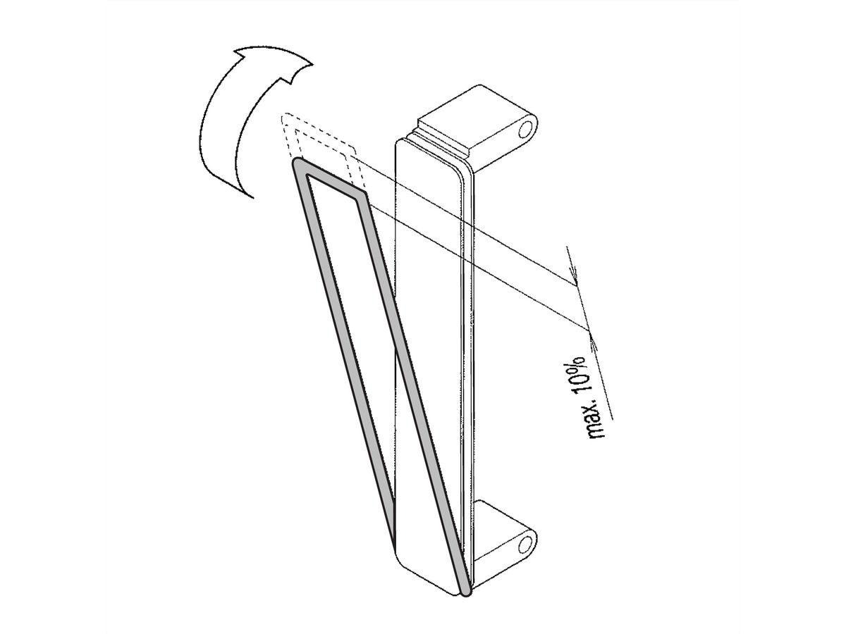 SCHROFF Joint CEM pour face avant PMC