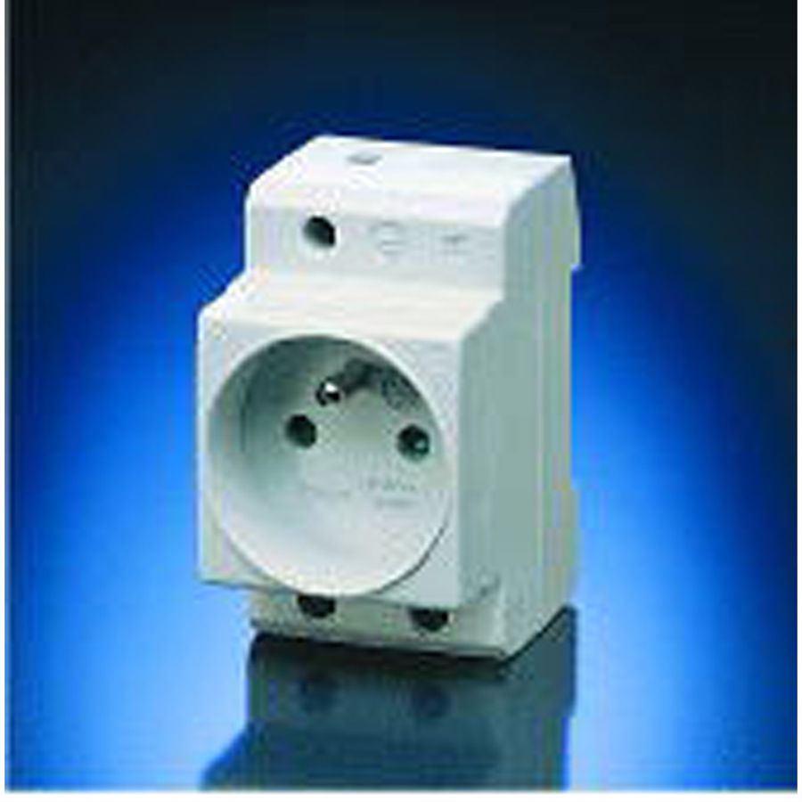 Modules de distribution de courant SCHROFF selon DIN 43880, UTE Prise 250 V, 16 A