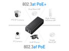 CUDY POE200 Injecteur 30W PoE+/PoE, Gigabit