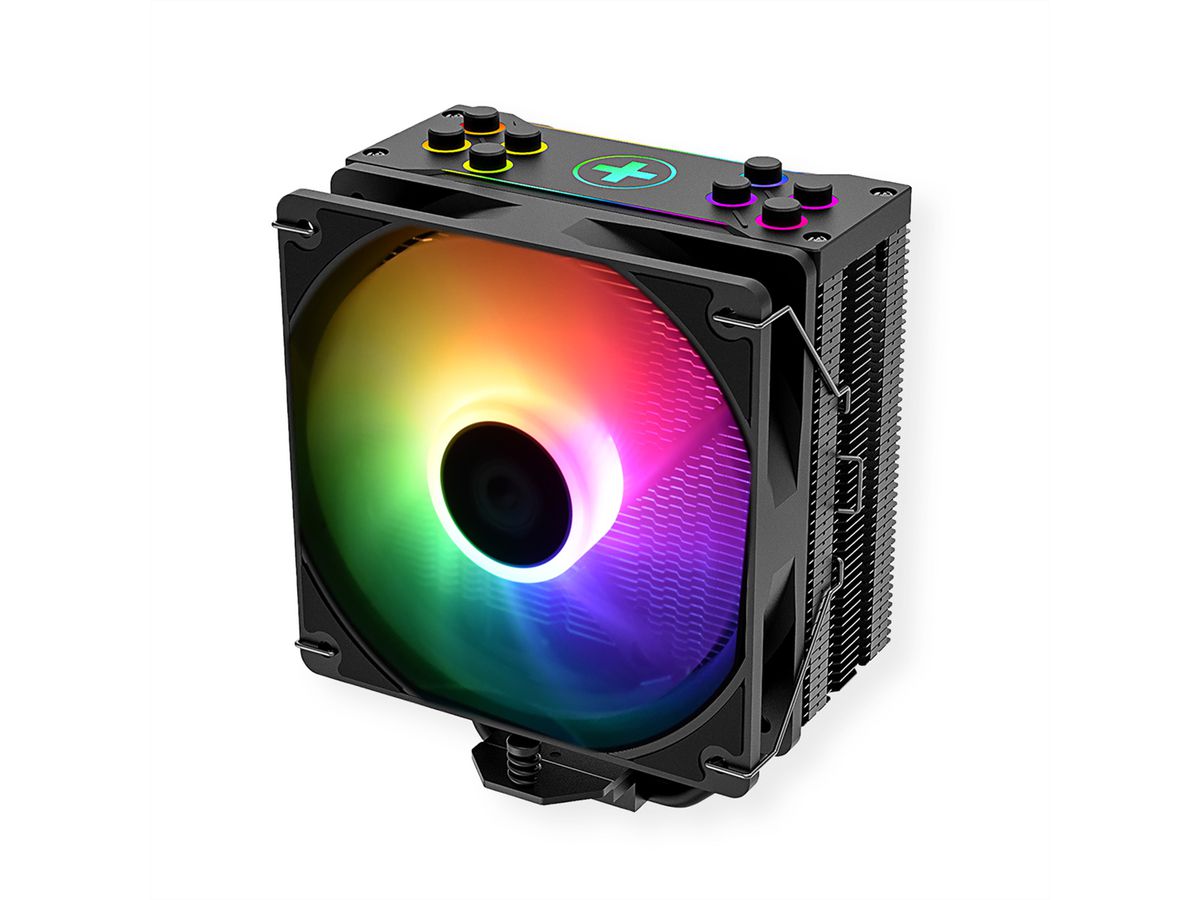 Xilence M704PRO.ARGB AMD et Intel Ventirad, 120mm ARGB PWM Ventilateur, 180W TDP