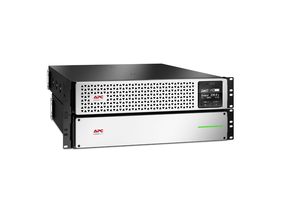 APC SRTL1500RM4UXLI alimentation d'énergie non interruptible Double-conversion (en ligne) 1,5 kVA 1350 W 8 sortie(s) CA